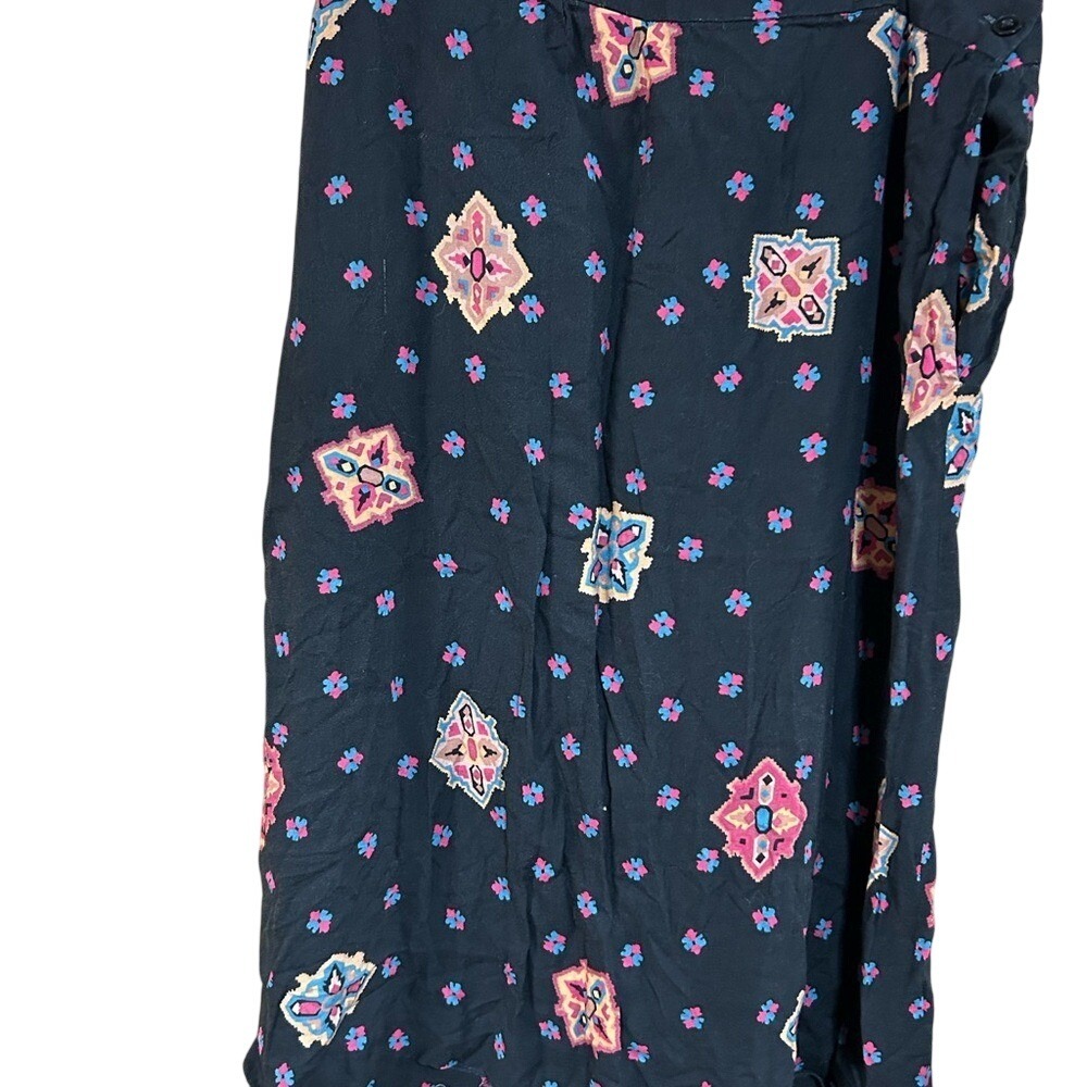 Vintage aztec Midi Skirt‎ SIZE 10